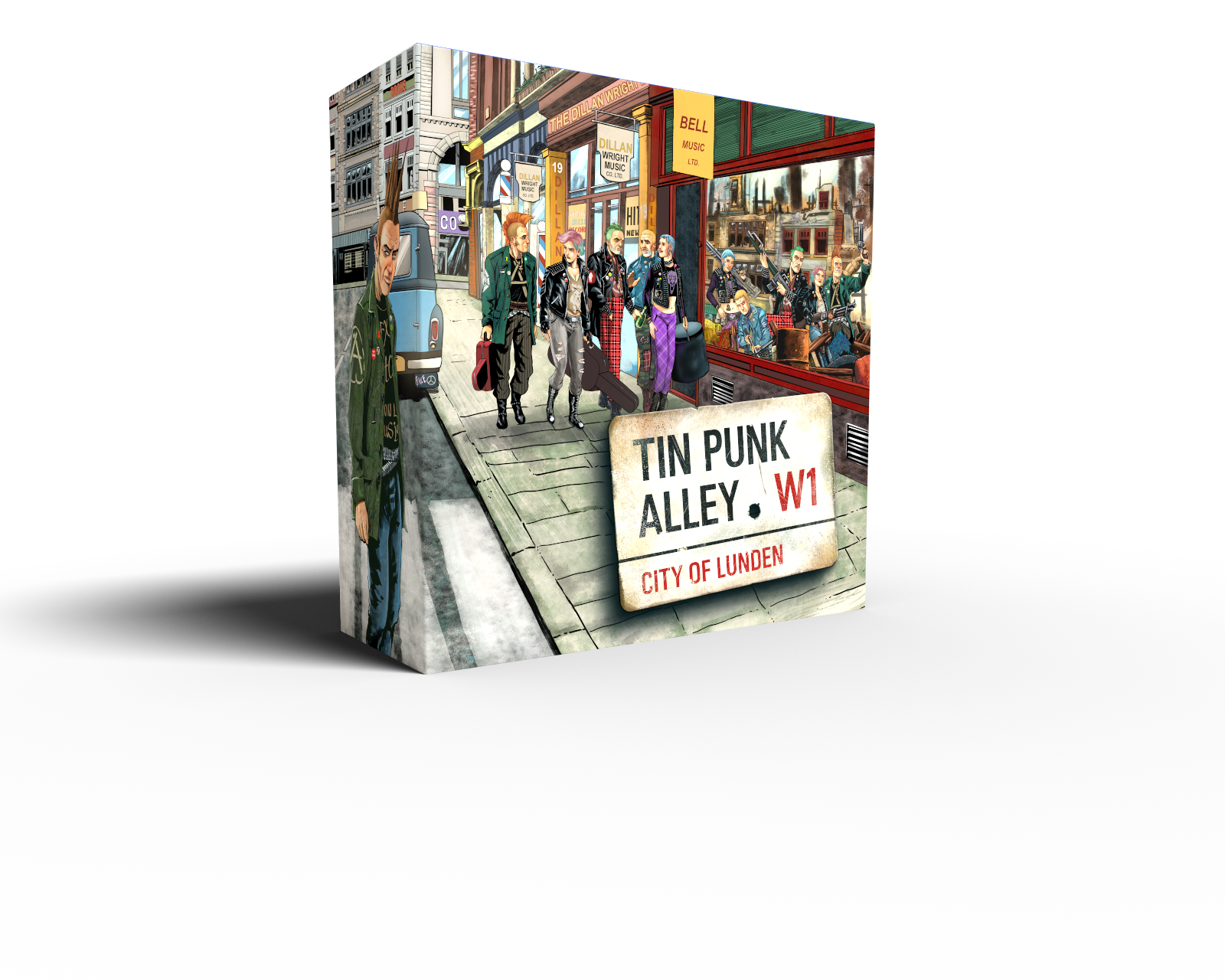 Tin Punk Alley cover